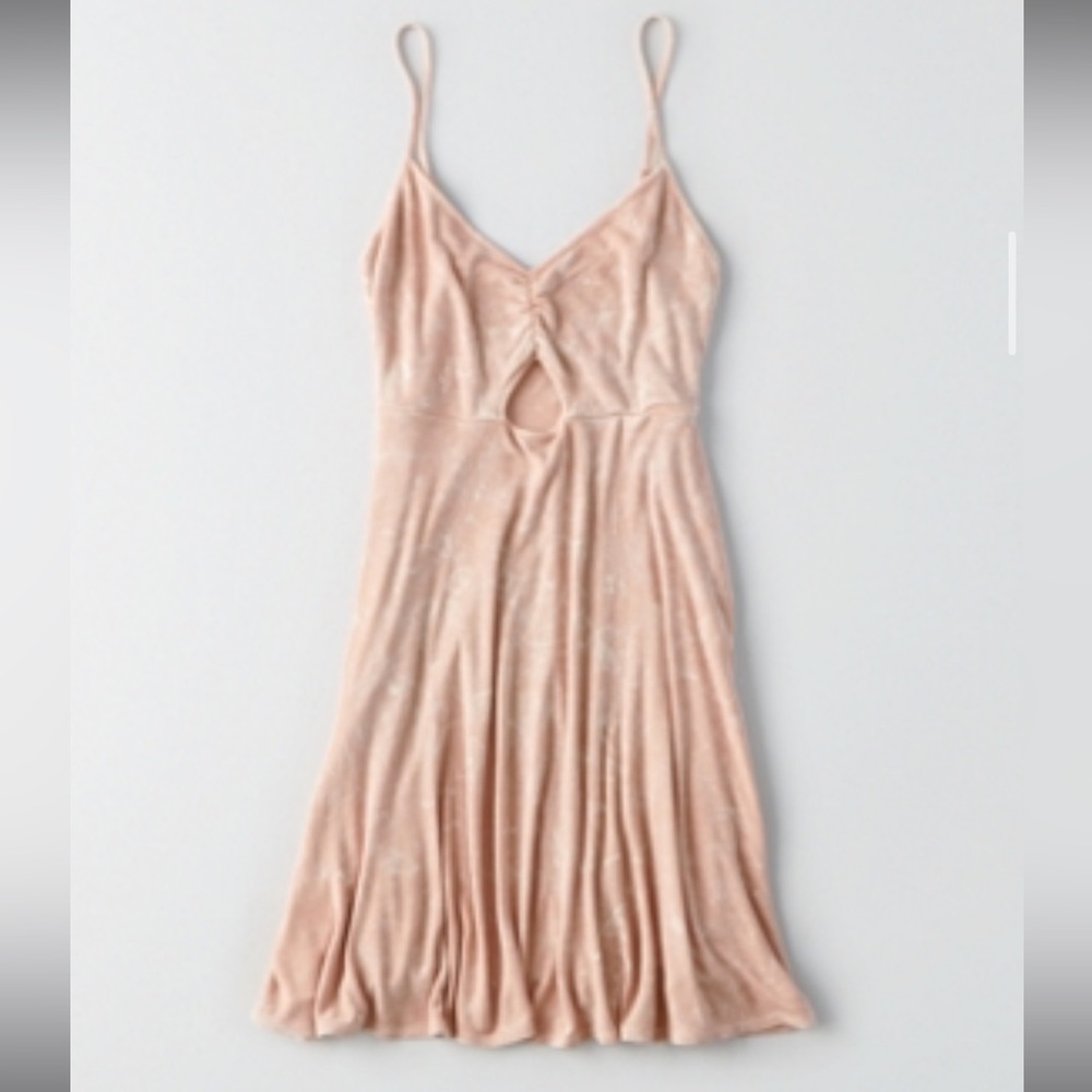 AEO Swingy Cutout-Front Dress